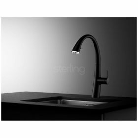 KWC Zoe single lever Kitchen mixer tap with pull out spray Matt Black