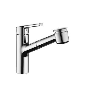 KWC Luna-E  Kitchen mixer tap With Pull out Spray Chrome