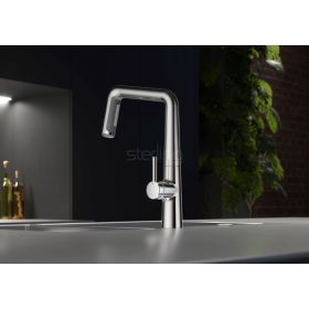 KWC Kio Single Lever  Kitchen mixer tap With Pull out Spray Chrome