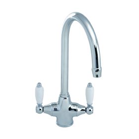 Just Taps Chelsea Monoblock Sink Mixer, Swivel Spout