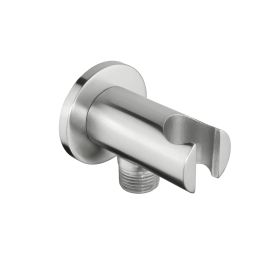 Just Taps Inox Water Outlet With Wall Support