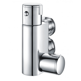 Just Taps Vertical Thermostatic Exposed Shower Valve - Chrome