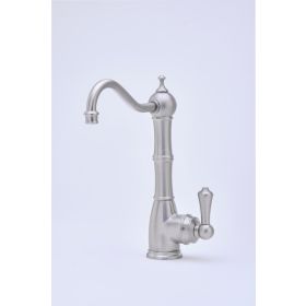 Perrin & Rowe Provence mini hot water Kitchen mixer tap tank & filter Pewter