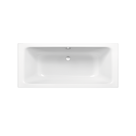 Bette Select Duo 1700×750mm Rectangular Standard Bathtub White