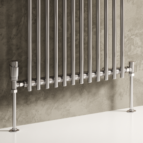 Reina 200mm Pipe Sleeve Kit Chrome