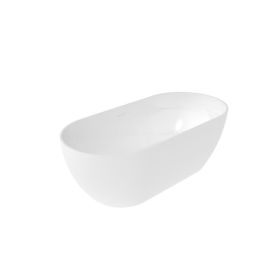 Saneux LOLA 1680x800mm freestanding bath - Gloss White