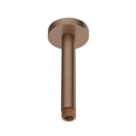 Just Tap Vos Ceiling Mounted Shower Arm 150mm - Brushed Bronze