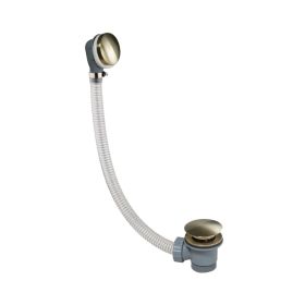 Just Taps VOS Click Clack Bath Waste-Brushed Brass