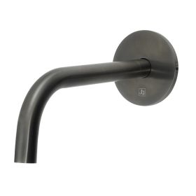 Just Taps Vos Slim Bath And Basin Spout 150mm-Matt Black