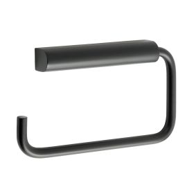 Just Taps VOS Toilet Roll Holder-Matt Black