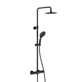 Just Tap VOS Thermostatic bar valve with 2 outlets, adjustable riser and shower kit Cool Touch