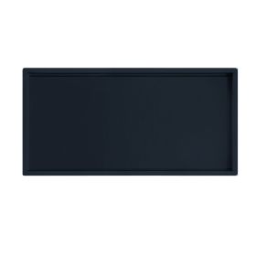Just Taps Rectangular Shower Niche 600 x 300mm-Matt Black