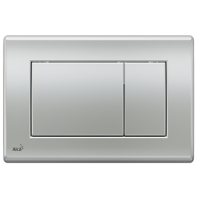 Alca Basic Flush Plate (rectangular) – Matt Chrome