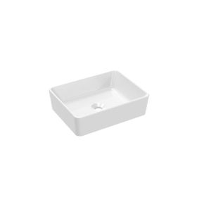 Saneux MATTEO 48x37cm countertop washbasin - Gloss White