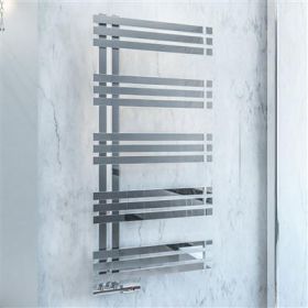 Eastbrook Rizano 1000 x 600 Polished Stainless Steel Designer Radiator