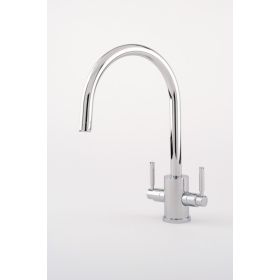 Perrin & Rowe Juliet Round Kitchen Mixer 'C'  Spout Chrome (Orbiq)