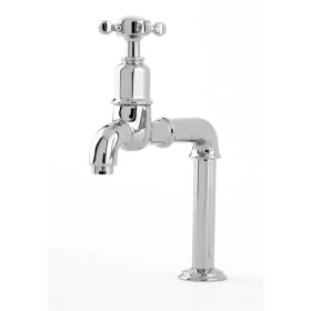 Perrin & Rowe Ionian Deck Bib X-head Kitchen mixer Tap Chrome
