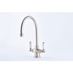 Perrin & Rowe Phoenician mono Kitchen mixer Tap Pewter