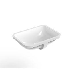 Saneux REGENCY 55x40cm undermount washbasin - Gloss White