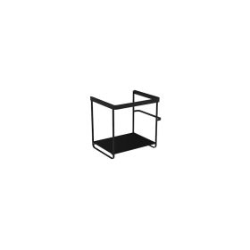 Saneux VOLATO 50cm wall mounted washstand - Matt Black