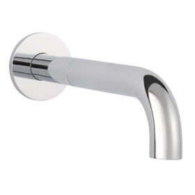 Just Taps Florence Bath Spout with Flange-Chrome-195mm