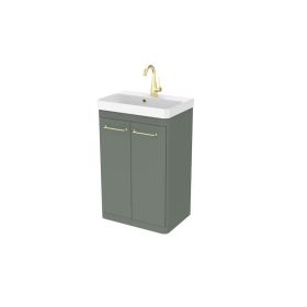 Saneux HYDE 55cm 2 door floor standing unit - Matt Sage