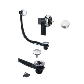 Eastbrook Bath Pop Up Waste & Overflow - Chrome