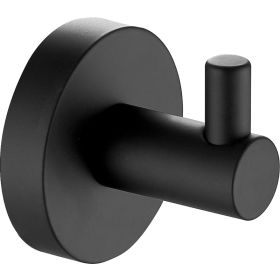 Just Taps VOS Robe Hook Wall Mounted-Matt Black