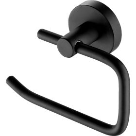 Just Taps VOS Toilet Roll Holder-Matt Black-28151MB