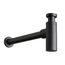 Just Taps VOS Bottle Trap 345mm Extension Pipe-Matt Black