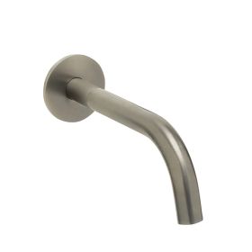 Just Taps VOS Brushed Black Bath / Basin Spout 250mm