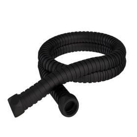 Eastbrook 1.5m Flexible Modern Shower Hose - 8mm Bore - Matt Black