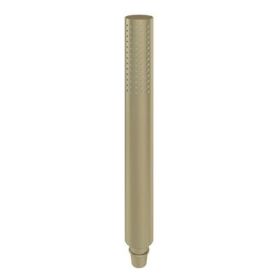 Eastbrook Modern Round Full Spray Single Function Shower Handset - Brushed Brass