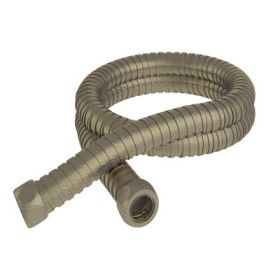 Eastbrook 1.5m Flexible Modern Shower Hose - 8mm Bore - Brushed Brass