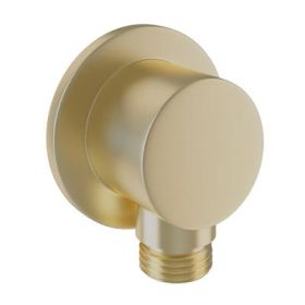 Eastbrook Round Outlet Elbow - Brushed Brass