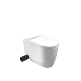 Saneux UNI close coupled left hand soil exit WC Pan only - rimless