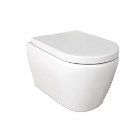 Saneux UNI wall hung WC pan - rimless - Gloss White