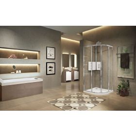 Novellini Lunes 2.0 R Offset Quadrant Shower Enclosure