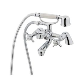 Eastbrook Haymarket Standard Bath Shower Mixer with Kit - Chrome