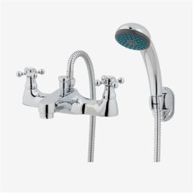 Eastbrook Stenhouse Standard Bath Shower Mixer (BSM) Tap with Handset Chrome