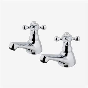 Eastbrook Stenhouse Bath Taps Chrome