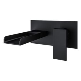 Eastbrook Chetwode Wall Mounted Bath Filler Tap Black