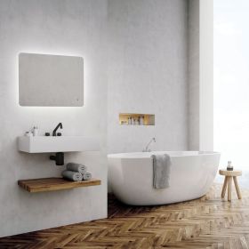 HIB Ambience LED Bathroom Mirror 90 x 60cm