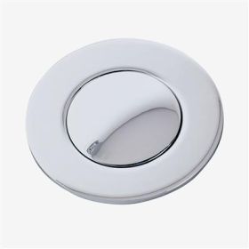 Eastbrook Push Button Bath Waste & Overflow - Chrome