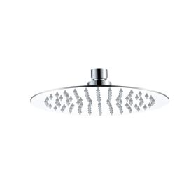 Just Taps Glide Ultra-Thin Round Fixed Shower Head 300mm-Chrome