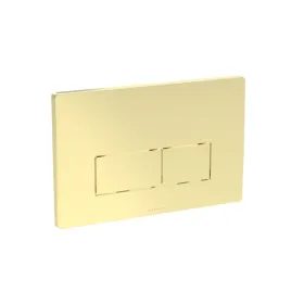 Saneux FLUSHE 2.0 Square Flush Plate ONLY - Brushed Brass