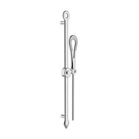 Eastbrook 760mm Tall Needle Sliding Riser Kit with Needle Shower Handset And Hose - Chrome