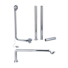 Eastbrook Roll Top Bath Waste Pack - Chrome