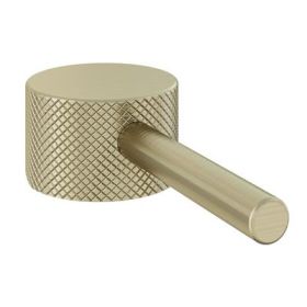 Eastbrook (Single) Meriden Full Knurling Tap Handle for Basin Mono and Basin Mixer Taps - Brushed Brass