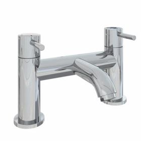 Eastbrook Meriden Bath Filler Tap with Curved Spout Chrome